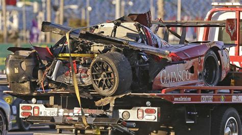 WATCH: Frightening Rolex 24 crash hospitalizes drivers